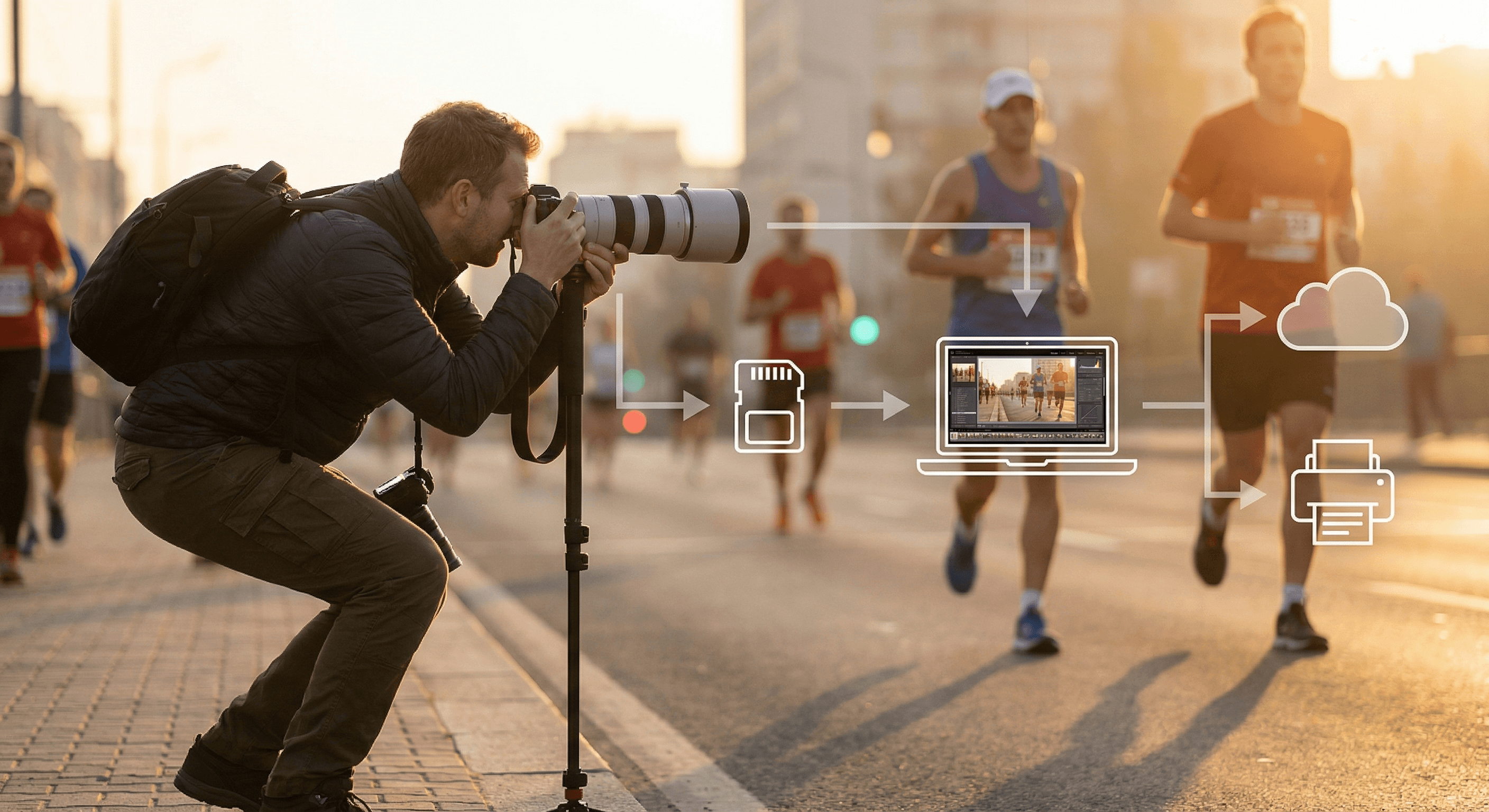 Marathon Photography Workflow 2025: From RAW to Organized Galleries