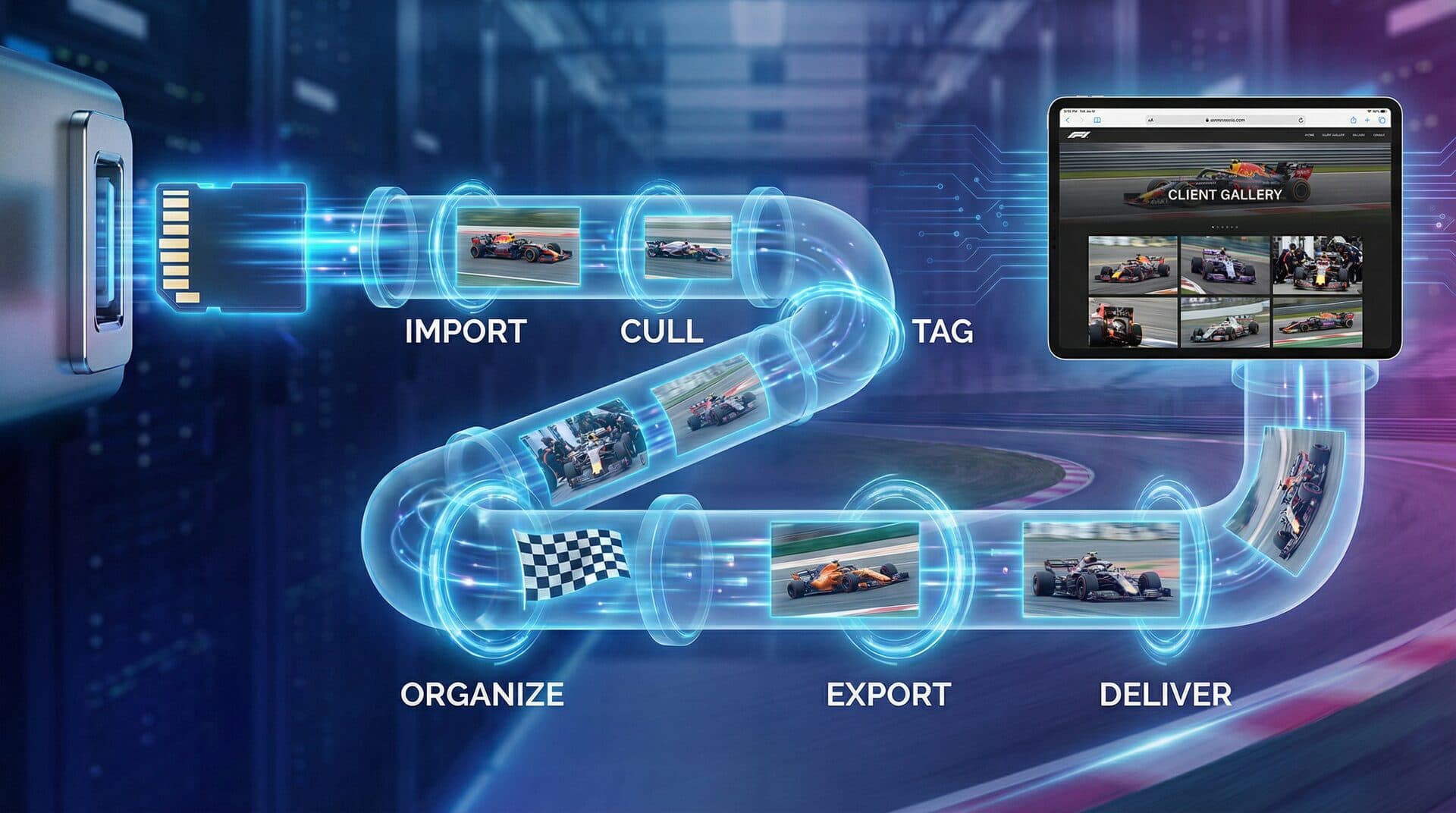 Automating Motorsport Photo Workflow: SD Card to Gallery