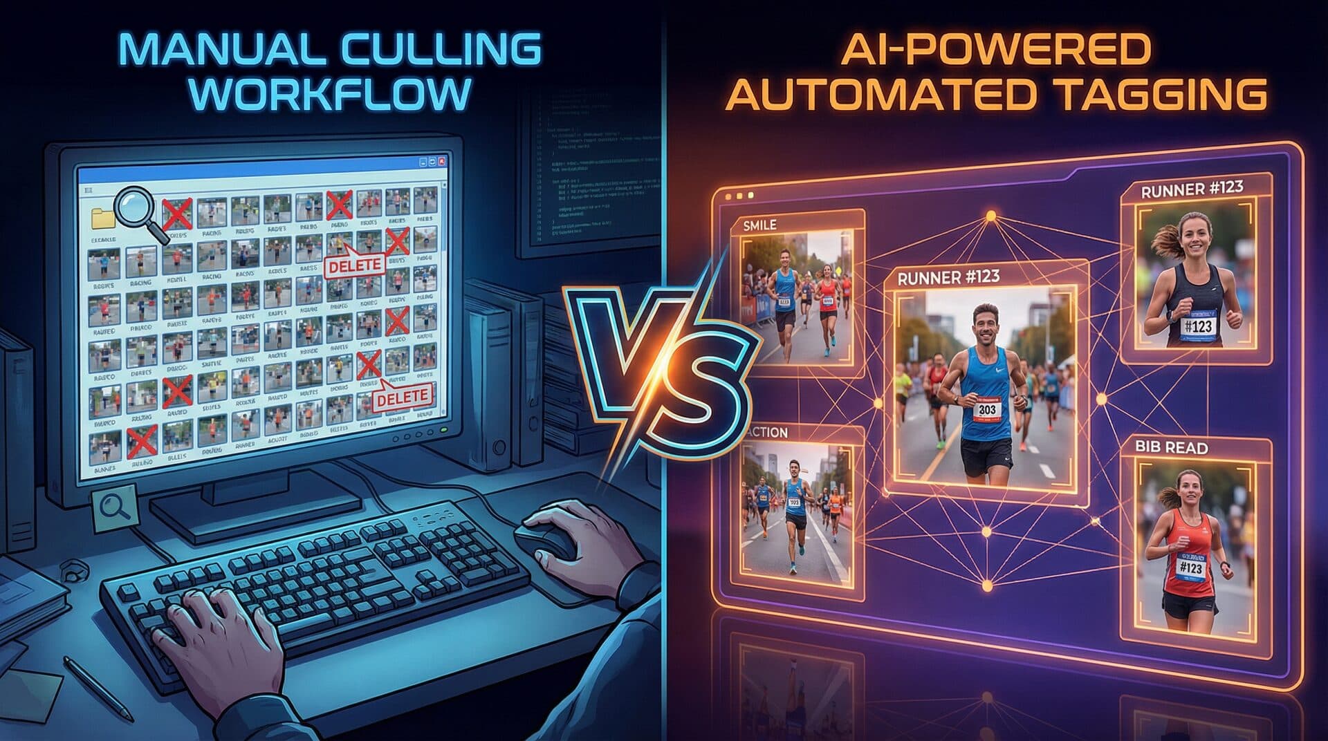 Photo Mechanic vs AI Tagging: Best for Race Photographers?