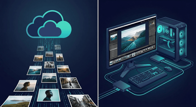 Cloud vs Desktop Sports Photo Software: Privacy, Speed & Control Compared