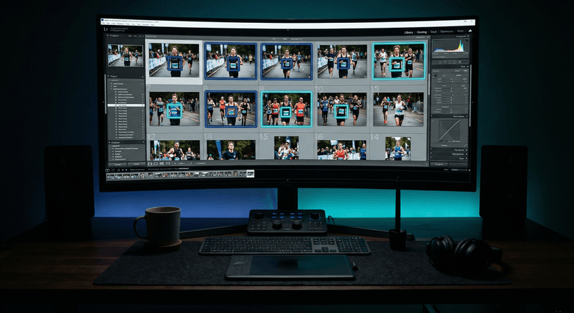 Lightroom + AI Race Photo Tagging: Auto-Keyword 2,000 Photos in 30 Minutes