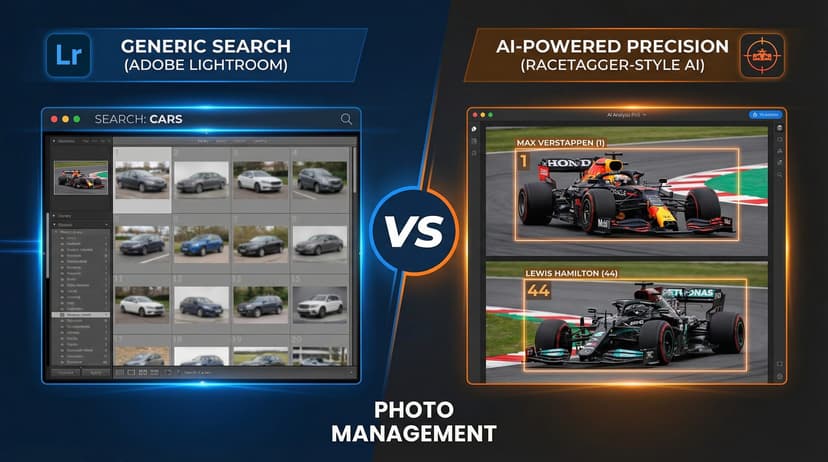 RaceTagger vs Lightroom AI: Can Lightroom Auto-Tag Race Photos?