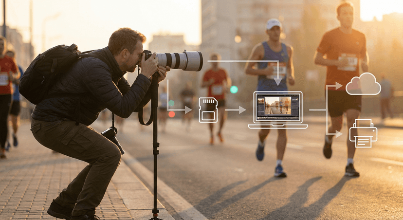 Marathon Photography Workflow 2025: From RAW to Organized Galleries